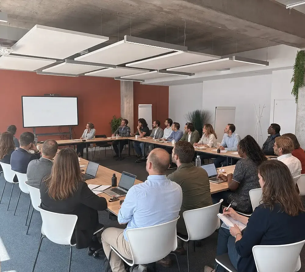 Une session de formation à l'intelligence artificielle en salle, chez KITT Formation